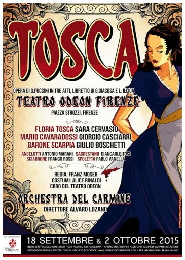 Tosca Odeon Cinema September Florence